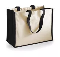 Printers` Jute Classic Shopper Black