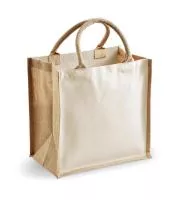 Printers` Midi Jute Bag