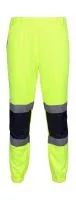 Pro Hi Vis Joggers Yellow/Navy