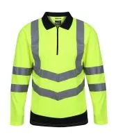 Pro Hi Vis Poloshirt LS