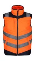 Pro Hi Vis Thermal Bodywarmer Orange/Navy