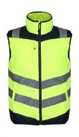 Pro Hi Vis Thermal Bodywarmer Yellow/Navy