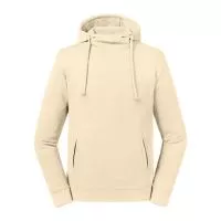 Pure Organic High Collar Kapucnis felső Sweat Natural