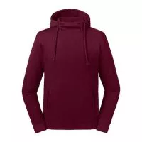 Pure Organic High Collar Kapucnis felső Sweat Burgundy