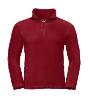 Quarter Zip Outdoor Fleece Classic Red