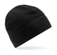 Recycled Fleece Pull-On Beanie Black