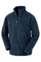 Recycled Microfleece Top Navy