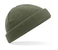 Recycled Mini Fisherman Beanie Olive Green