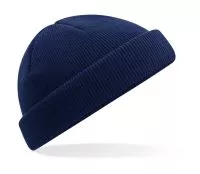 Recycled Mini Fisherman Beanie Oxford Navy