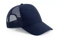 Recycled Urbanwear 6 Panel Snapback Trucker French Navy