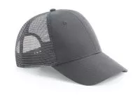 Recycled Urbanwear 6 Panel Snapback Trucker Graphite Grey