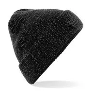 Reflective Beanie Black