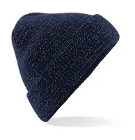 Reflective Beanie French Navy