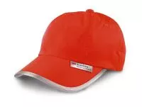 Reflective Cap Fluorescent Orange