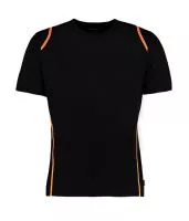 Regular Fit Cooltex® Contrast Tee Black/Fluorescent Orange