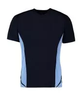 Regular Fit Cooltex® Panel V Neck Tee Navy/Light Blue