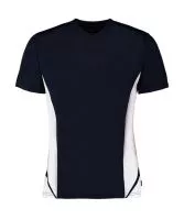 Regular Fit Cooltex® Panel V Neck Tee Navy/White