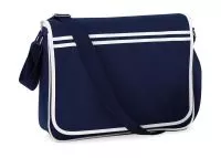 Retro Messenger French Navy/White