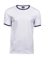 Ringer Tee White/Navy