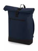 Roll-Top Backpack French Navy