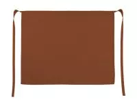 ROME Medium Length Bistro Apron Burnt Orange