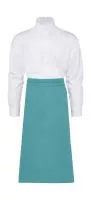 ROME Medium Length Bistro Apron Caribbean Blue