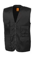 Safari Waistcoat Black