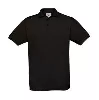 Safran Piqué Polo Black