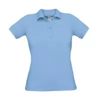 Safran Pure/women Polo  Sky Blue