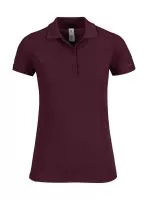 Safran Timeless/women Polo Burgundy