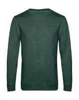 #Set In French Terry Heather Dark Green