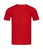 Shawn Crew Neck Men Crimson Red