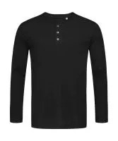 Shawn Henley LS T-shirt Men Black Opal