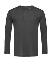 Shawn Henley LS T-shirt Men Slate Grey