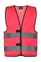 Signal Vest for Kids "Aarhus" Neon Pink