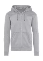 Signature Tagless Kapucnis felső Full Zip Unisex Light Oxford