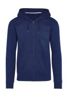 Signature Tagless Kapucnis felső Full Zip Unisex Navy