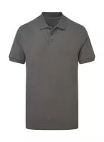 Signature Tagless Polo Stretch Men Charcoal