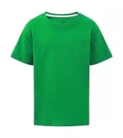 Signature Tagless Tee Kids Kelly Green