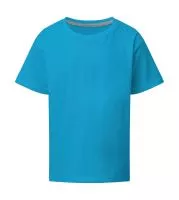 Signature Tagless Tee Kids Turquoise