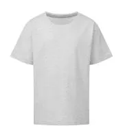 Signature Tagless Tee Kids Ash Grey