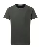 Signature Tagless Tee Men Charcoal