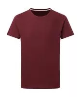 Signature Tagless Tee Men Burgundy