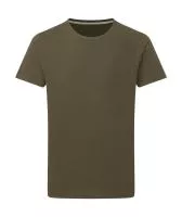 Signature Tagless Tee Men Military Green