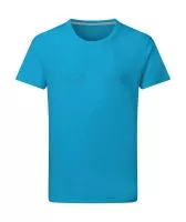 Signature Tagless Tee Men Turquoise