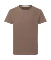 Signature Tagless Tee Men Deep Taupe