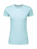 Signature Tagless Tee Women Angel Blue