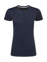 Signature Tagless Tee Women Denim