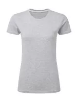 Signature Tagless Tee Women Light Oxford