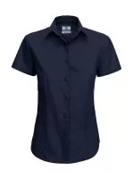 Smart SSL/women Poplin Shirt Navy